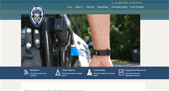 Desktop Screenshot of oberlinpd.com